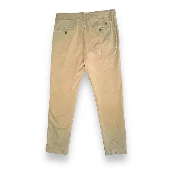 U.S. Polo Assn. Men’s Beige Khaki Pants, W34 L30 - Slim Fit, Embroidered Logo - Picture 10 of 10